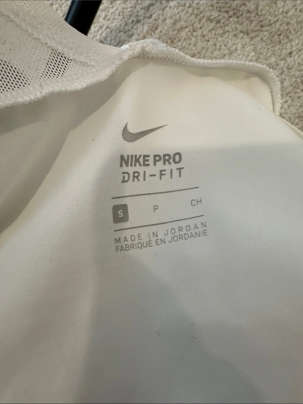 Nike Women’s White Tank Open Back